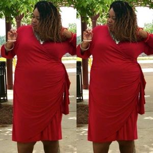 Red dress from Catherine’s